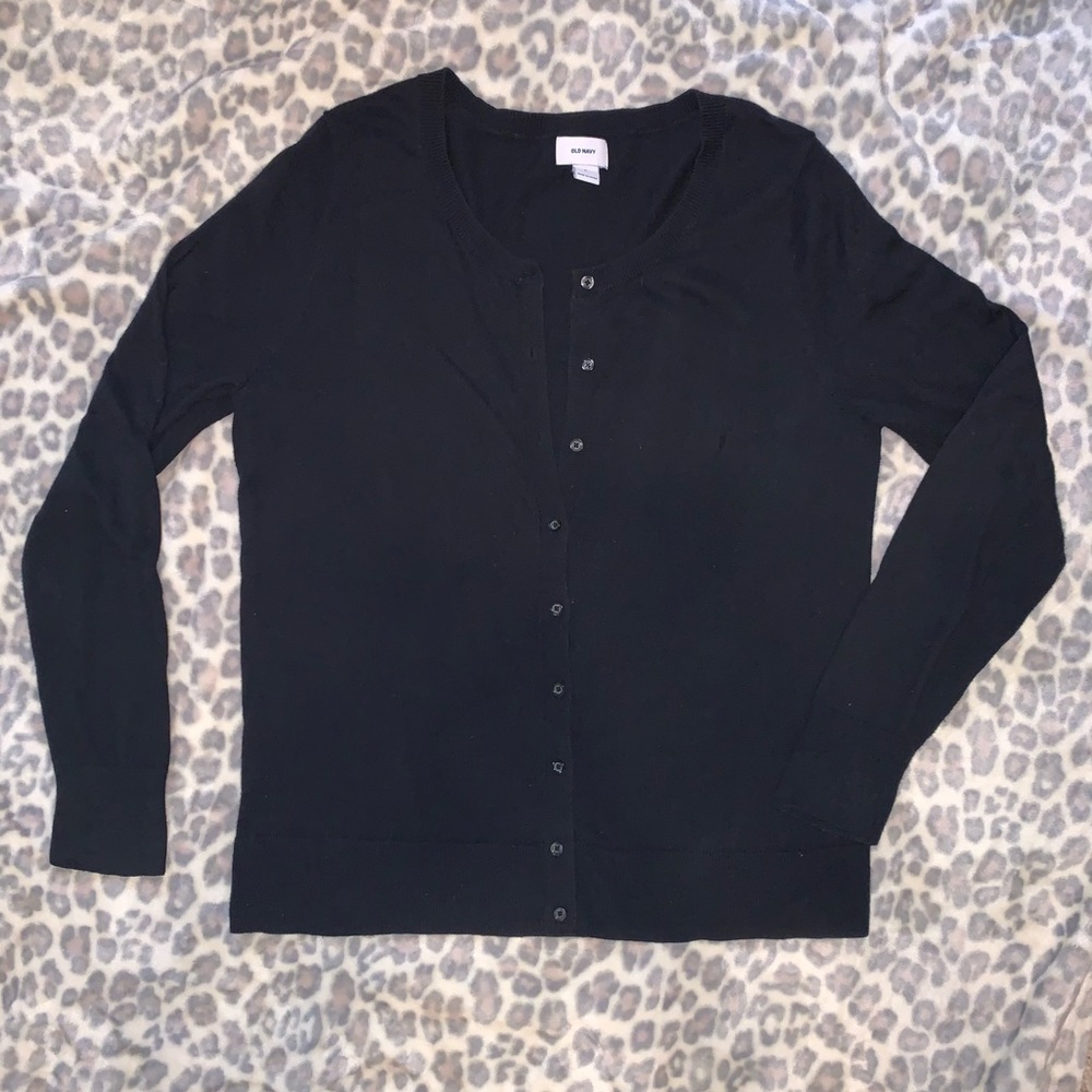 🌺3/$20🌺 Old Navy Black Button up jacket L